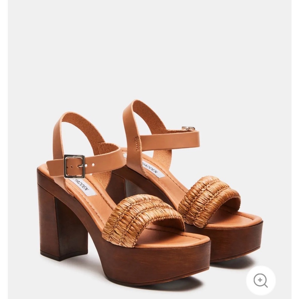 Steve Madden Brown Platform Heels